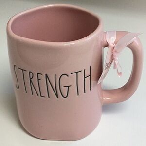 Rae Dunn “Strength” Susan G Komen Breast Cancer Mug